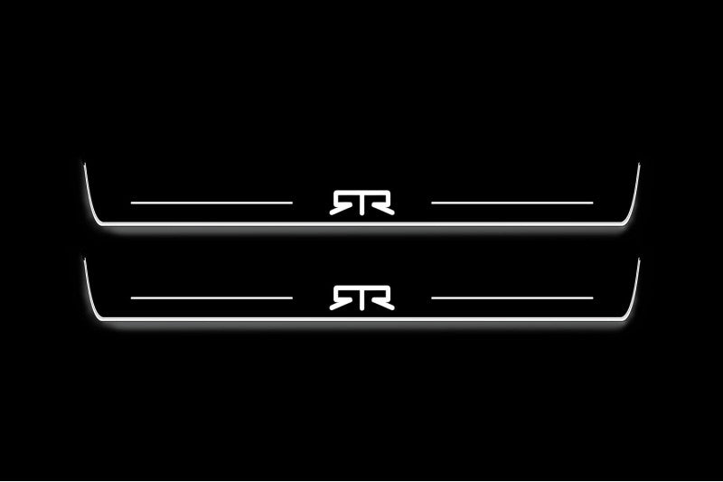 Ford Mustang VI 2015-2023 Car Door Sill With Logo RTR