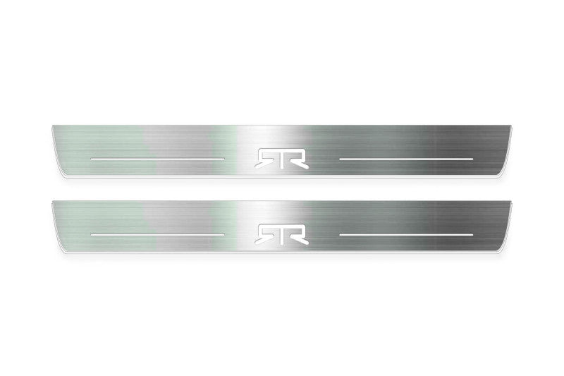 Ford Mustang VI 2015-2023 Car Door Sill With Logo RTR