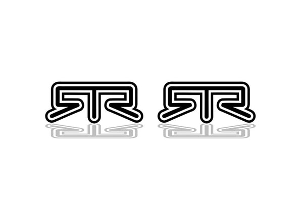 Ford emblem for fenders with RTR logo (type 2)