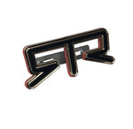 Bild in die Galerieansicht laden, Ford Radiator grille emblem with RTR logo — Gold Mirror, Black