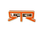 Bild in die Galerieansicht laden, Ford Radiator grille emblem with RTR logo — White, Orange