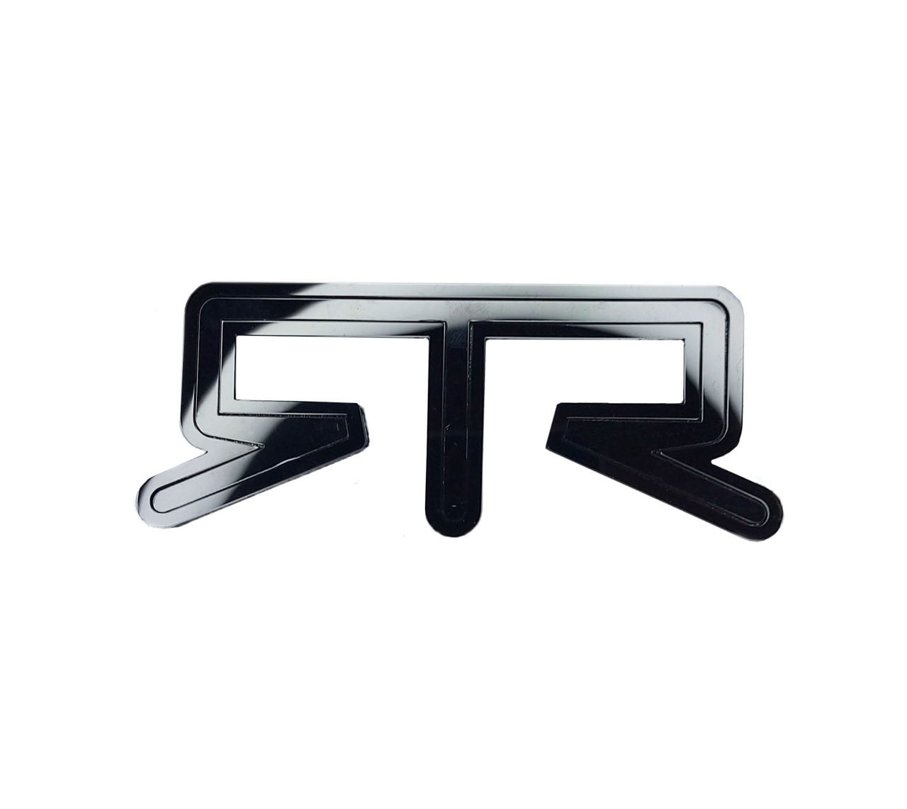 Ford tailgate trunk rear emblem with RTR logo - decoinfabric