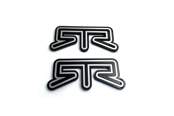 Ford Stainless Steel emblem for fenders with RTR logo