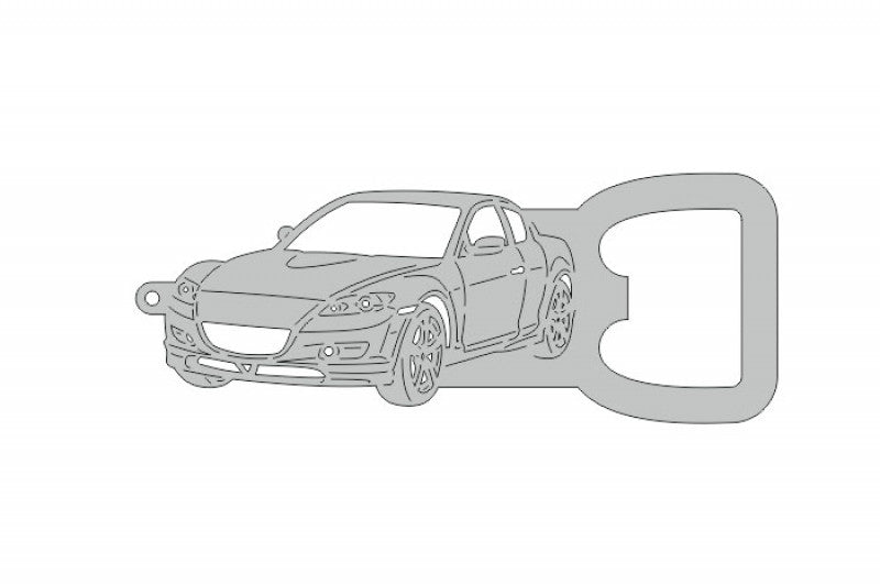 Keychain Bottle Opener for Mazda RX-8 2003-2012 Keychains opdesign