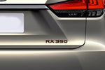 Load image into Gallery viewer, Lexus tailgate trunk rear 3D emblem with RX 350 logo (type MIXT) — photo 2