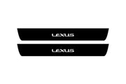 Lexus RX IV 2015-2023 Led Door Sill Pro With Logo Lexus (Premium Painting) Lexus Led Door Sills PRO opdesign