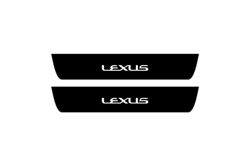 Lexus RX IV 2015-2023 Led Door Sill Pro With Logo F Sport (Premium Painting)