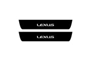 Lexus RX IV 2015-2023 Led Door Sill Pro With Logo Lexus (Premium Painting) Lexus Led Door Sills PRO opdesign