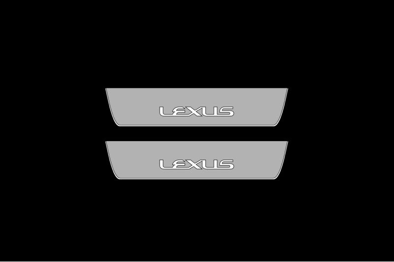 Lexus RX V 2023+ Car Sill With Logo Lexus Lexus Led Door Sills opdesign