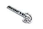 Load image into Gallery viewer, Dodge tailgate trunk rear emblem with Redeye Hellcat logo — photo 2