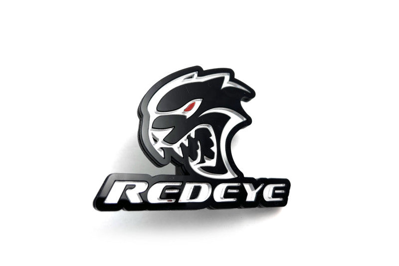 DODGE Radiator grille emblem with Hellcat + Redeye logo Dodge emblems decoinfabric