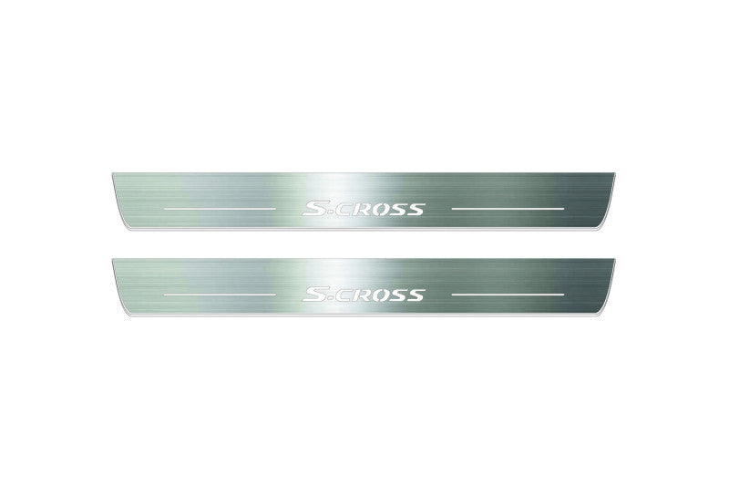 Suzuki S-Cross II 2013-2021 LED Car Door Sill With Logo S-Cross