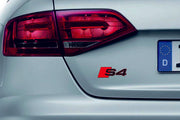 Audi tailgate trunk rear 3D emblem with S4 logo (type MIXT)