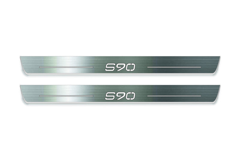 Volvo S90 II 2016+ LED Car Door Sill With Logo S90