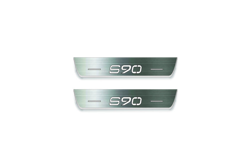 Volvo S90 II 2016+ LED Car Door Sill With Logo S90