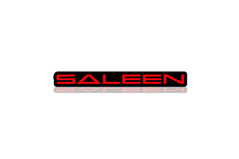 Ford Mustang tailgate trunk rear emblem with Saleen logo