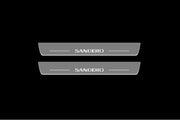 Dacia Sandero II 2013+ Car Door Sill With Logo Sandero Dacia Led Door Sills opdesign