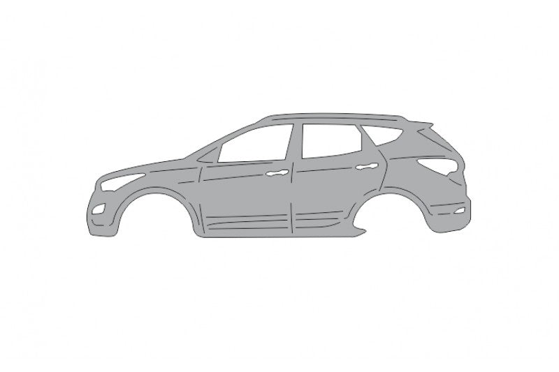 Keychain Bottle Opener for Hyundai SantaFe III 2012-2019 Keychains opdesign