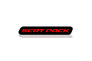 Dodge Illuminated LED Radiator Grille Emblems and Badges with Scatpack (type 5) logo Dodge Led emblems decoinfabric
