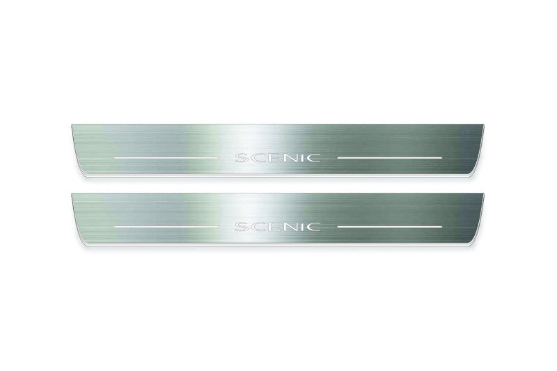 Renault Scenic III 2009-2016 LED Door Sills PRO With Logo Scenic