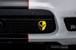 ギャラリービューアーに画像を読み込む、Chevrolet Radiator grille emblem with Jake Skull logo