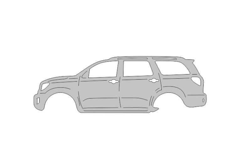 Keychain Bottle Opener for Toyota Sequoia II 2008-2022 Keychains opdesign