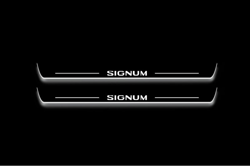 Opel Signum 2003-2008 LED Car Door Sill With Logo Signum