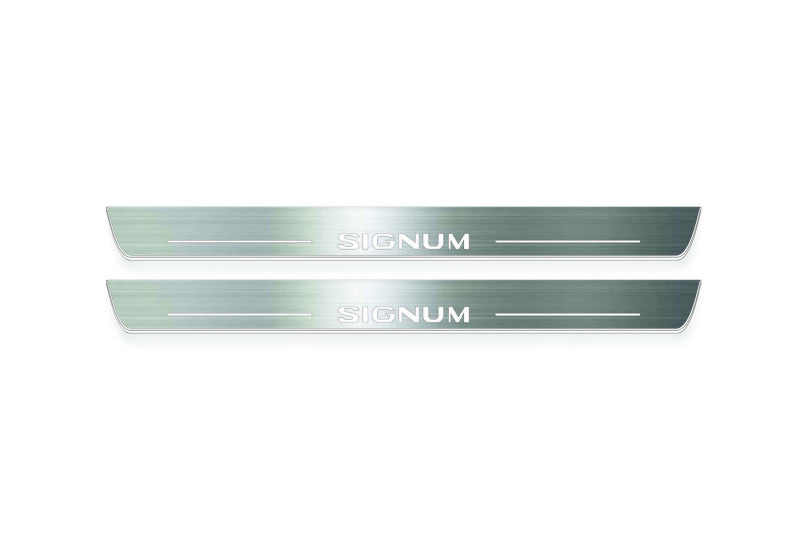 Vauxhall Signum 2003-2008 Led Door Sills With Logo Signum