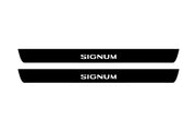 Opel Signum 2003-2008 Led Door Sill Pro With Logo Signum (Premium Painting) Opel Led Door Sills PRO opdesign
