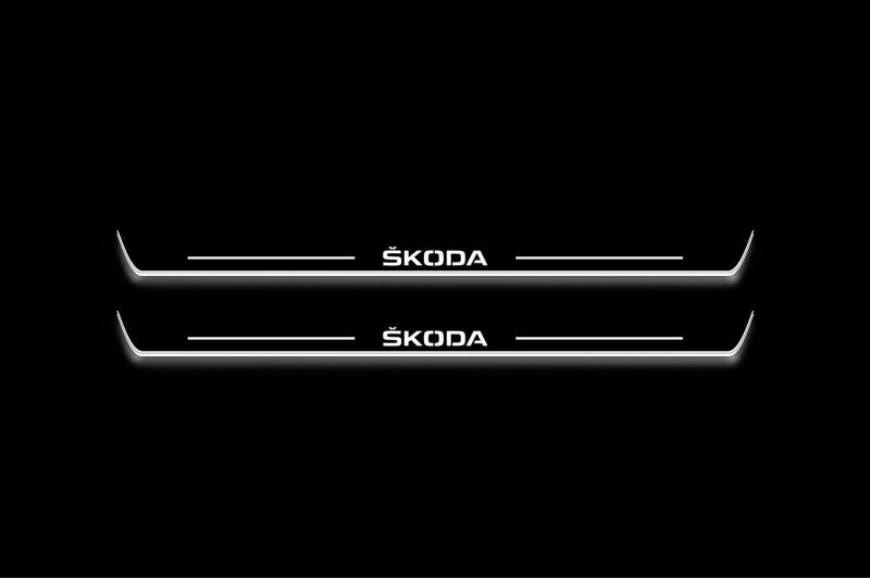 Skoda Octavia II (A5) 2004-2013 Car Sill With Logo Skoda