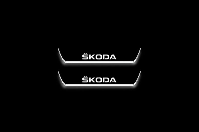 Skoda Octavia II (A5) 2004-2013 Car Sill With Logo Skoda