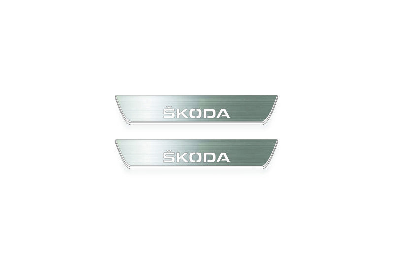 Skoda Octavia II (A5) 2004-2013 Car Sill With Logo Skoda