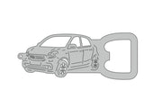 Keychain Bottle Opener for Smart Forfour II 2014+ Keychains opdesign