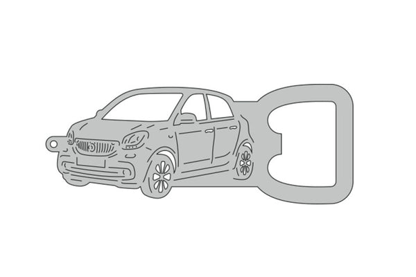 Keychain Bottle Opener for Smart Forfour II 2014+