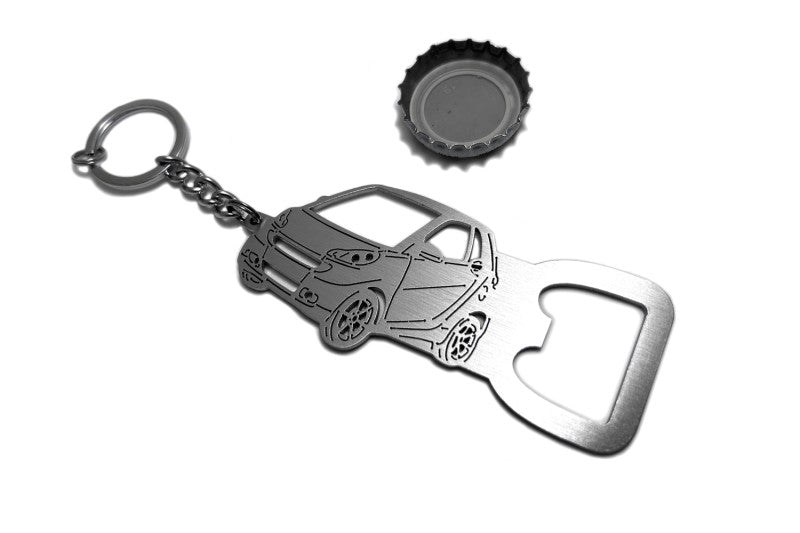 Keychain Bottle Opener for Smart Fortwo II 2007-2014