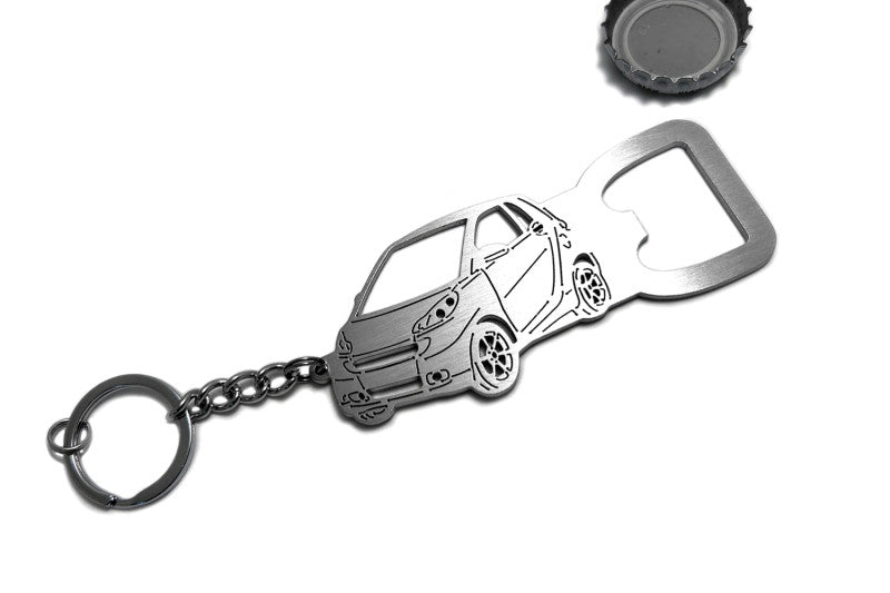 Keychain Bottle Opener for Smart Fortwo II 2007-2014