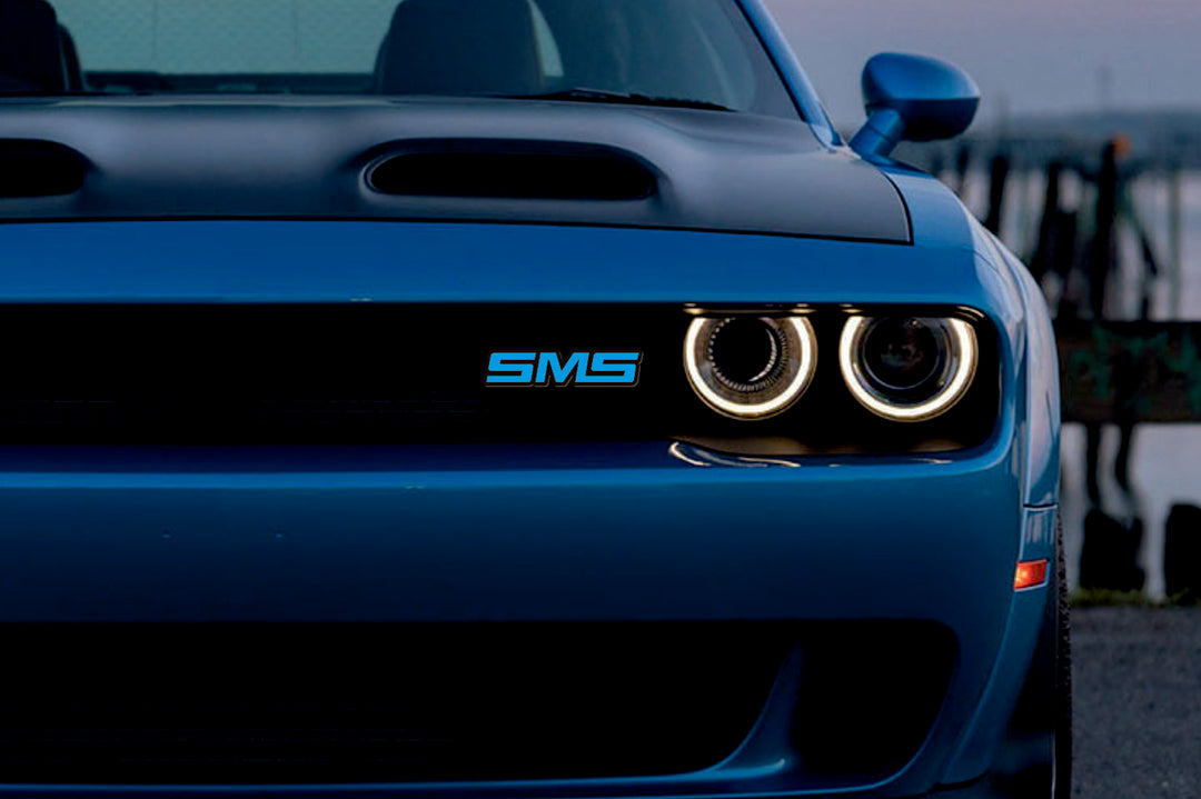 DODGE Radiator grille emblem with SMS logo
