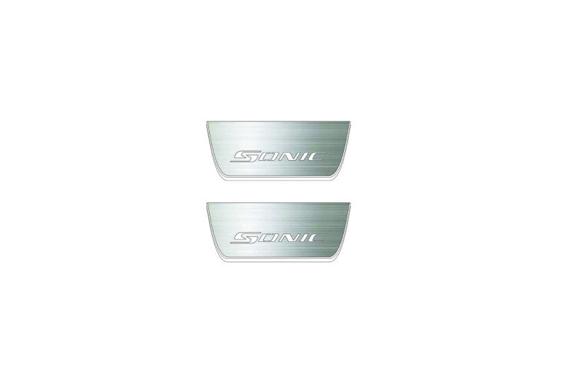 Chevrolet Sonic 2012+ Led Door Sills With Logo Sonic