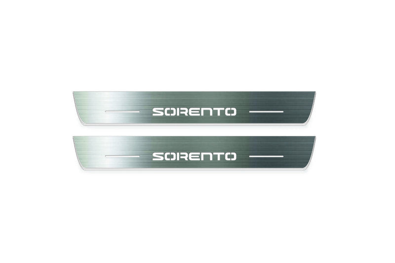 KIA Sorento III 2015-2020 LED Car Door Sill With Logo Sorento