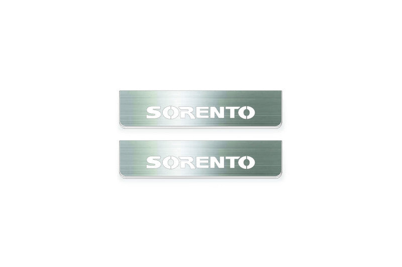KIA Sorento I 2002-2009 LED Car Door Sill With Logo Sorento