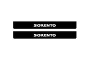 KIA Sorento I 2002-2009 Led Door Sill Pro With Logo Sorento (Premium Painting) KIA Led Door Sills PRO opdesign
