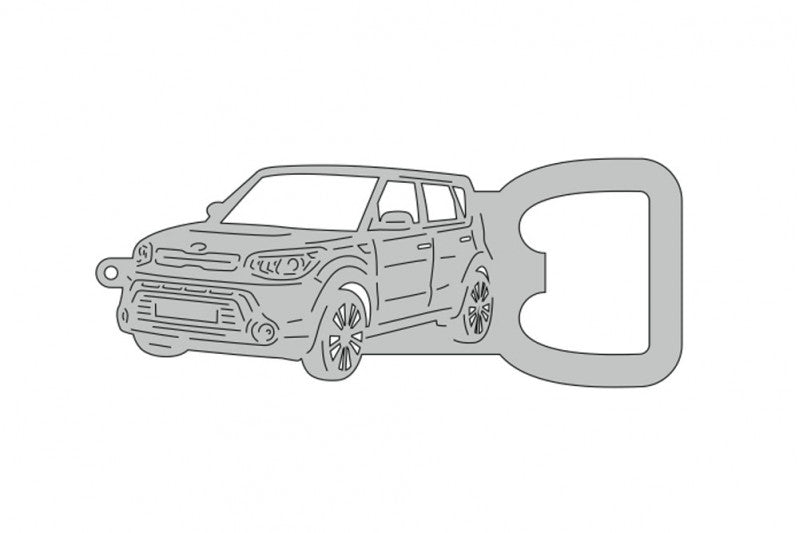 Keychain Bottle Opener for KIA Soul II 2013-2019 Keychains opdesign