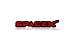 Load image into Gallery viewer, Tesla tailgate trunk rear emblem with SpaceX logo