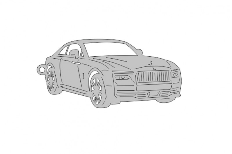 Car Keychain for Rolls-Royce Spectre 2023+ (type 3D) Keychains opdesign