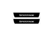 KIA Sportage IV 2015-2022 Led Door Sill Pro With Logo Sportage (Premium Painting) KIA Led Door Sills PRO opdesign