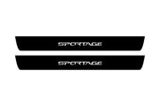 KIA Sportage V 2021+ Led Door Sill Pro With Logo Sportage (Premium Painting) KIA Led Door Sills PRO opdesign