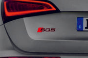 Audi tailgate trunk rear 3D emblem with SQ5 logo (type MIXT)