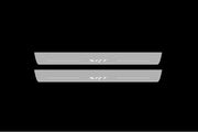 Dodge Charger 2005-2011 Door Sill Protectors With Logo SRT Dodge Led Door Sills opdesign