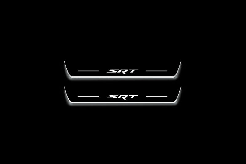 Dodge Charger 2005-2011 Door Sill Protectors With Logo SRT