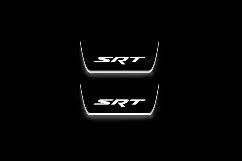Jeep Grand Cherokee V 2021+ Door Sill Led Plate With SRT Logo